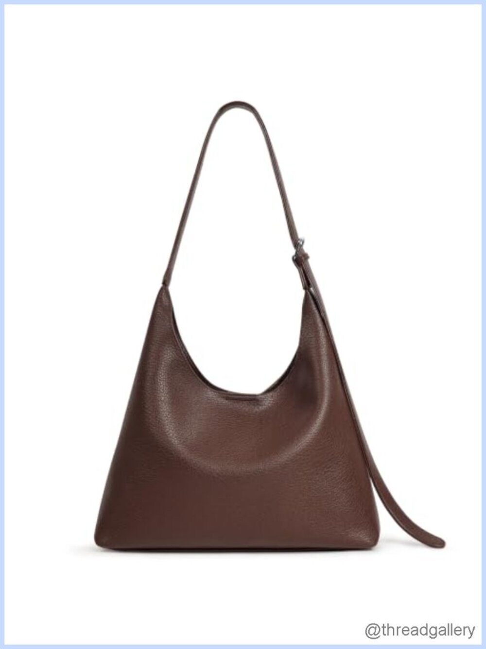 Large Slouchy Hobo Shoulder Bag Vegan Leather Fits 13.6 in Laptop